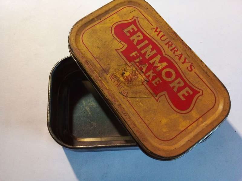 Vintage Small Murray`s Erinmore Flake Tin