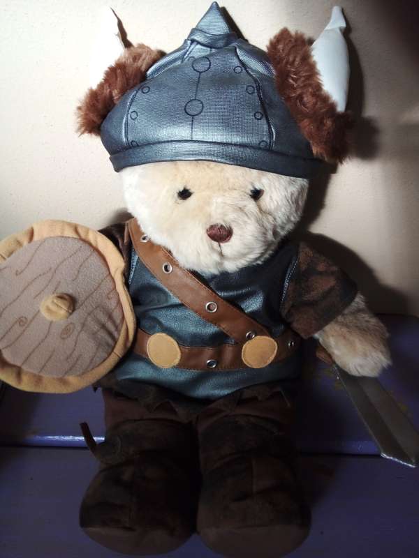 Gorgeous Teddy in Viking Outfit 40cm