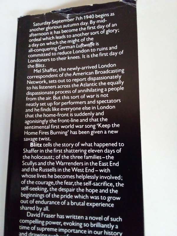 Blitz - A Novel of Wartime London - David Fraser
