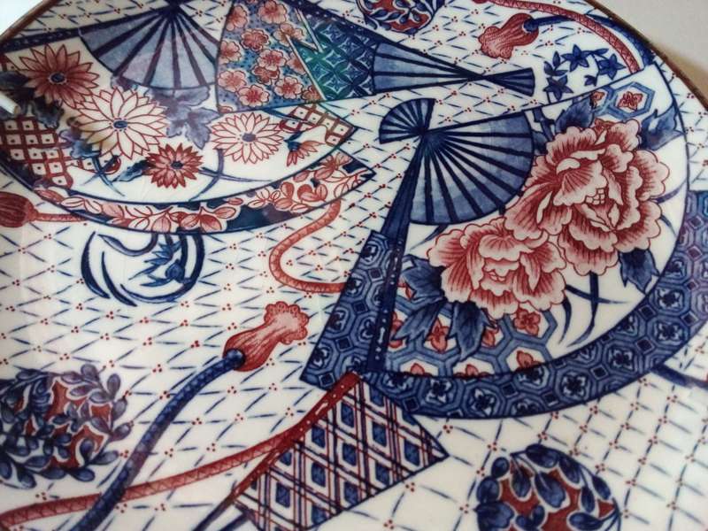 Imari Dish- No Sticker or Markings