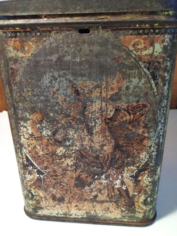 Antique Nectar Tea Tin
