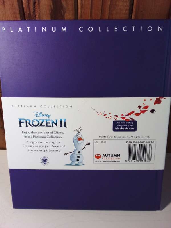 Frozen II Platinum Collection Book