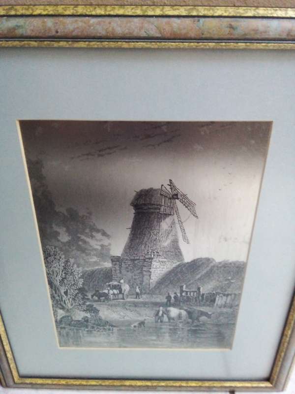 Framed Master Art Etching on Metal