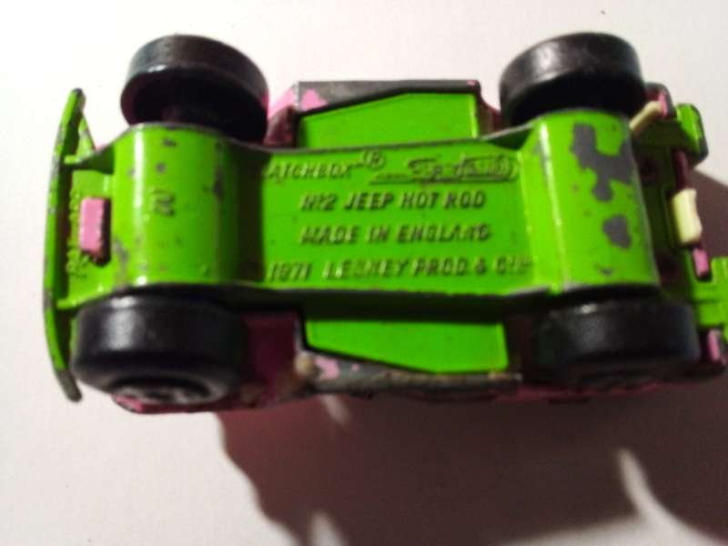 1971 Matchbox Jeep - Made in England