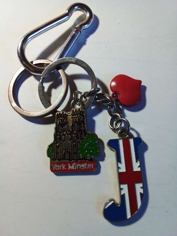Metal London Key Ring Attachments