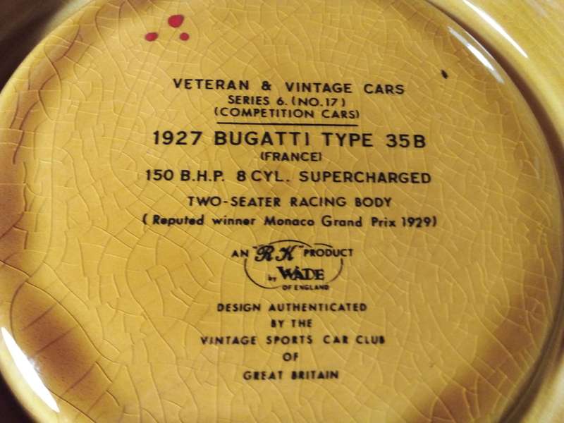 Wade Veteran & Vintage Car Series 6 (No 17) Ashtray (SP034)