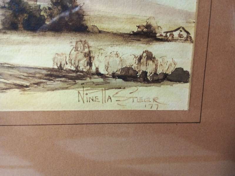 Watercolour Painting by SA Listed Artist Ninetta Steer (SP044)