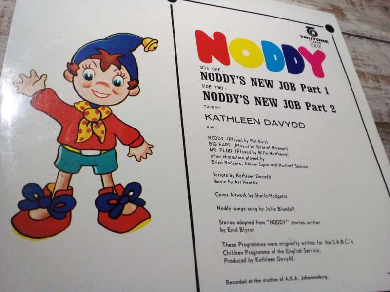 Noddy`s New Job Vinyl LP  (SP027)