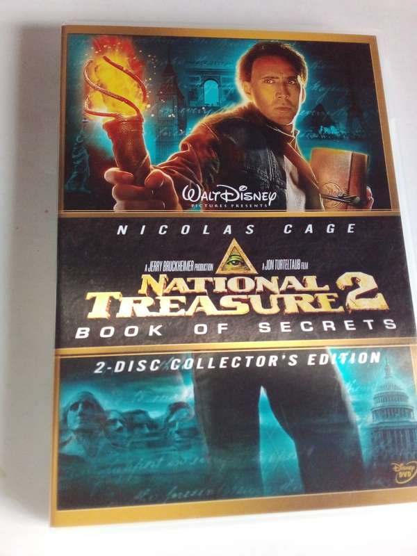 National Treasure 2 Book of Secrets DVD