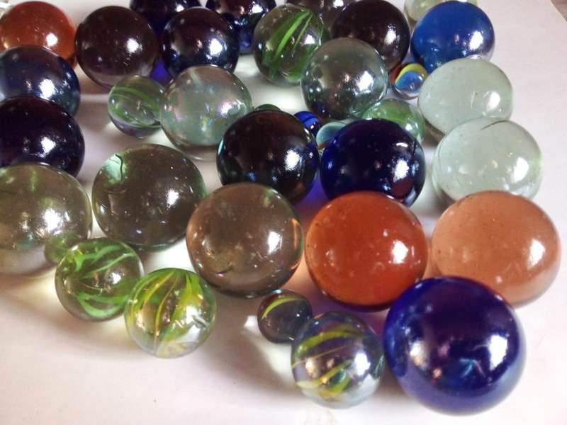 Bunch of Small to Large Marbles