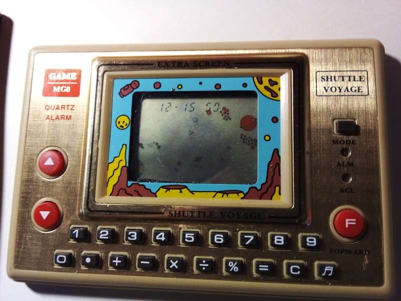 Two 1980s Handheld Games