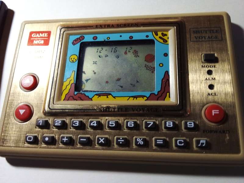 Two 1980s Handheld Games