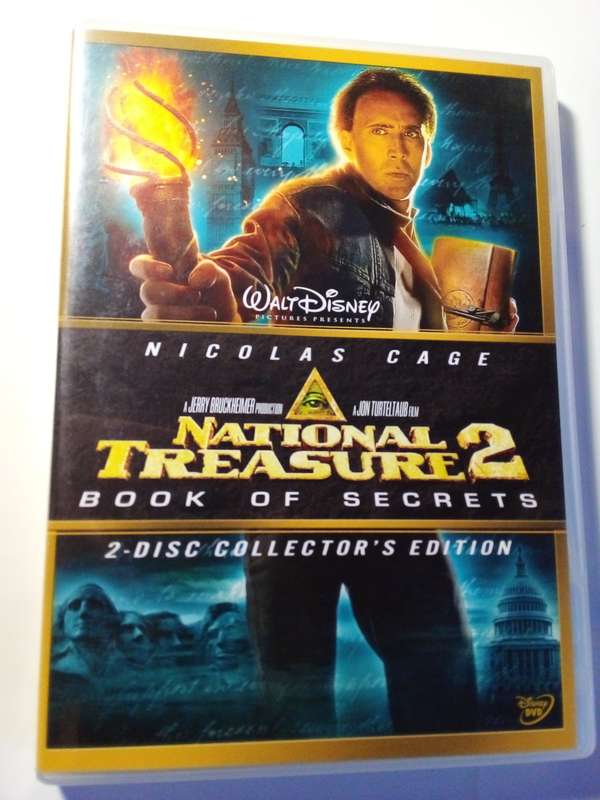National Treasure 2 Book of Secrets DVD (SP124)