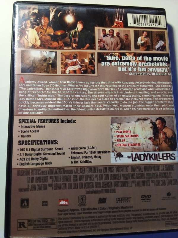 The Ladykillers DVD Movie (SP131)