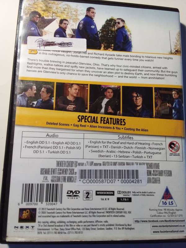 The Watch DVD Movie (SP133)