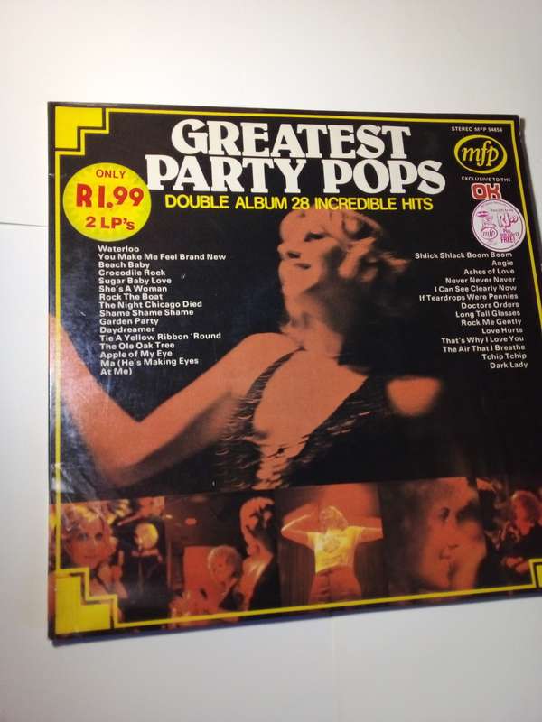 Greatest Party Pops Double Vinyl LP