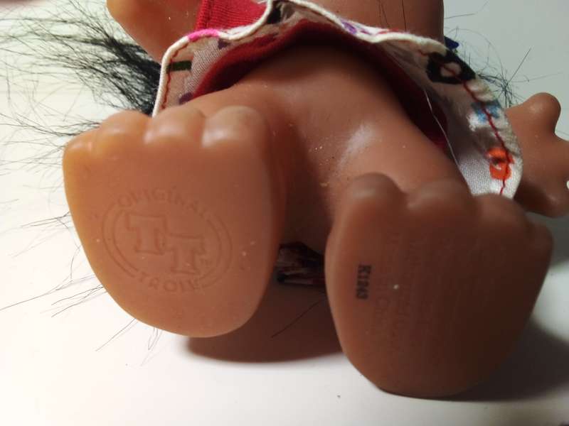 2001 Original Rubber Troll Doll