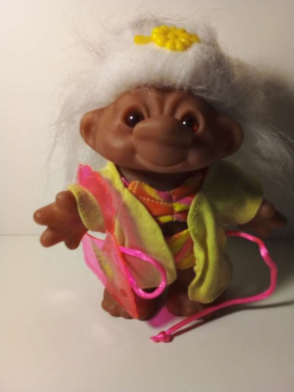 2001 Original Rubber Troll Doll