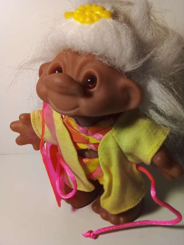 2001 Original Rubber Troll Doll