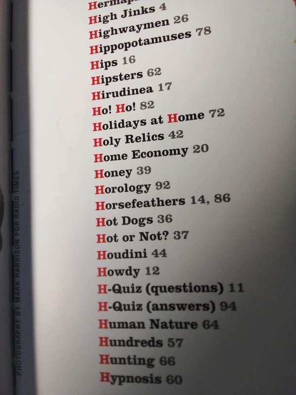 The I Annual