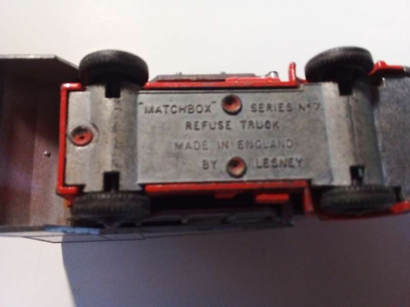 Matchbox Lesney Series No 7 Refuse Truck Die Cast (SP207)