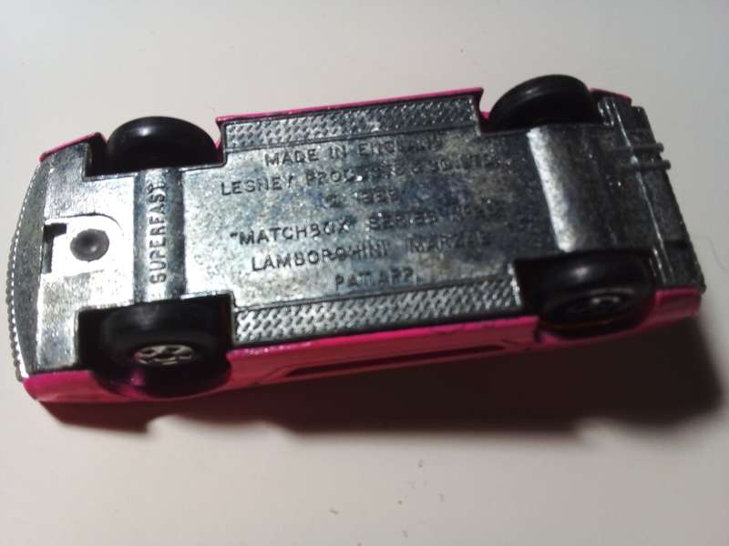 Lesney Matchbox Series No 20 Superfast Lamborghini Marzac Die Cast (SP244)