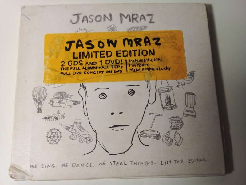 Jason Mraz Double Music CD & DVD (D34)