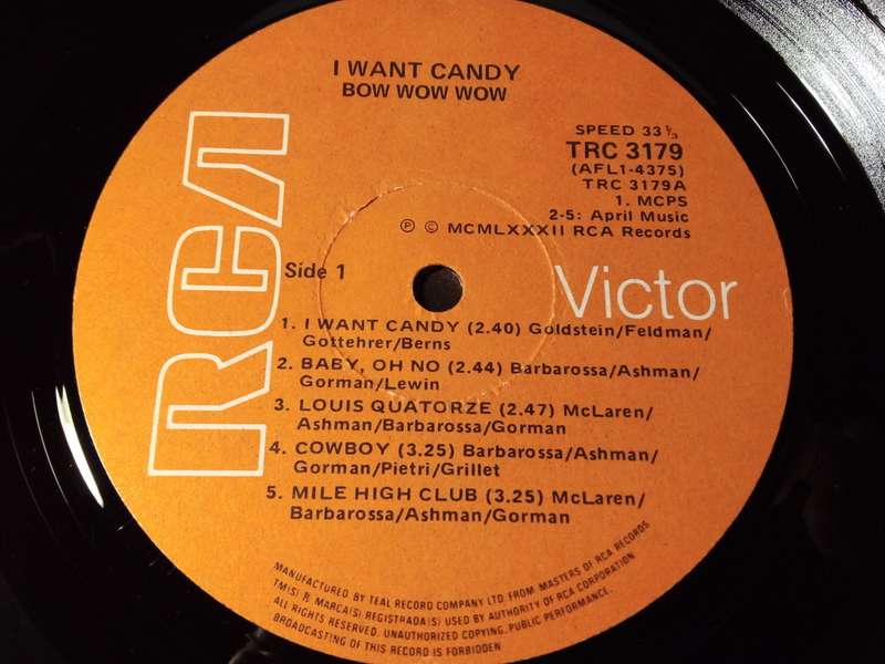 Bowwowwow - I Want Candy Vinyl LP (SP258)