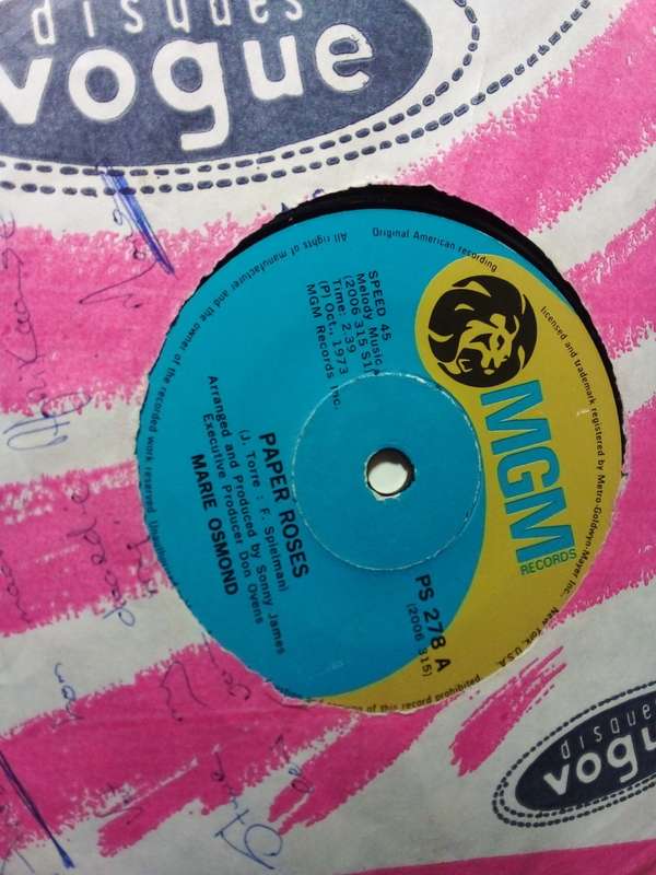 Maria Osmond 7 Singel (SP273)
