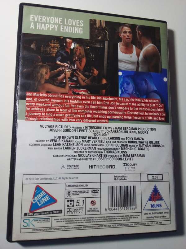 Don Jon DVD Movie