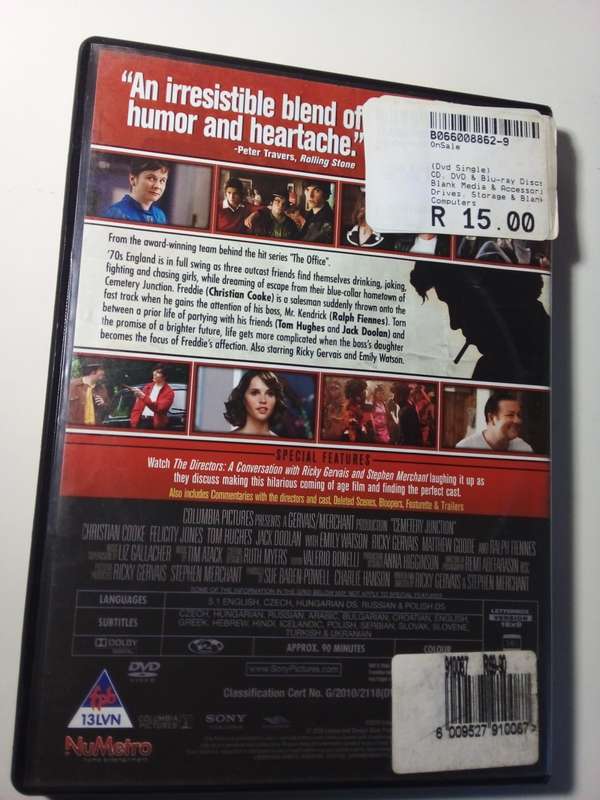 Cemetery Junction DVD Movie