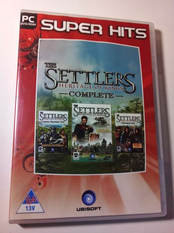 PC DVD-ROM The Settlers Heritage of Kings