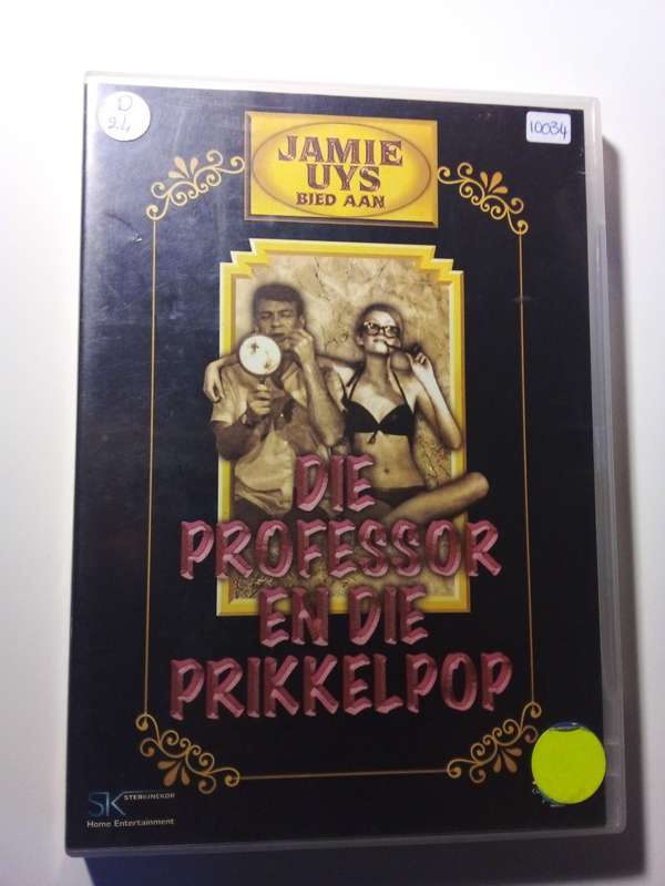 Die Proffesor en die Prikkelpop DVD Movie