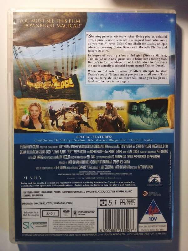 Stardust DVD Movie