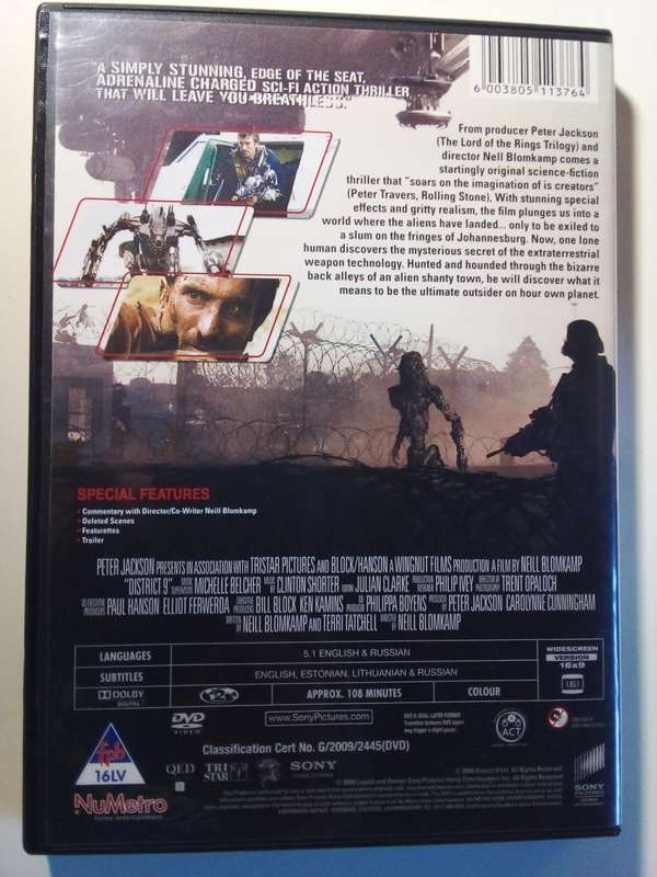 District 9 DVD Movie