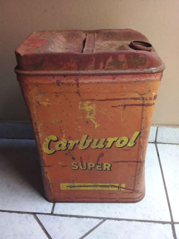 Vintage Large Carburol Super Can from London
