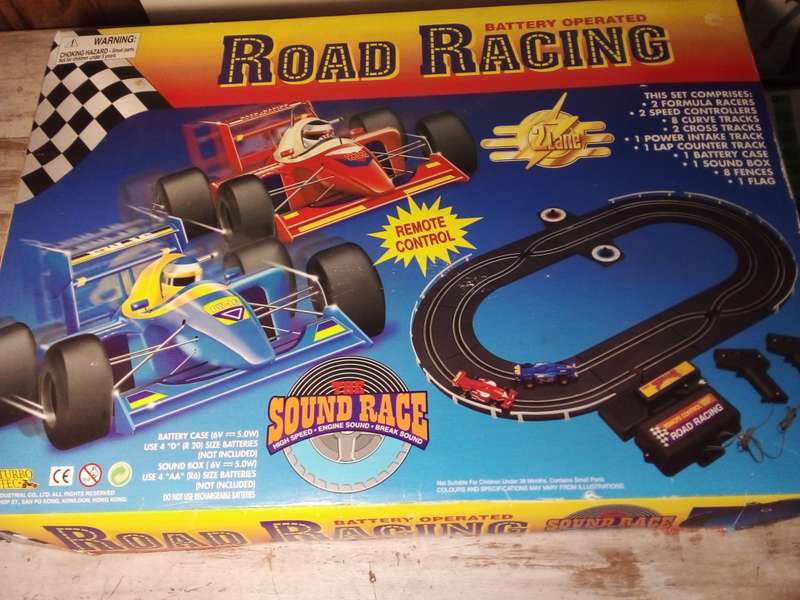 The Sound Race Battery Operated Scalectric