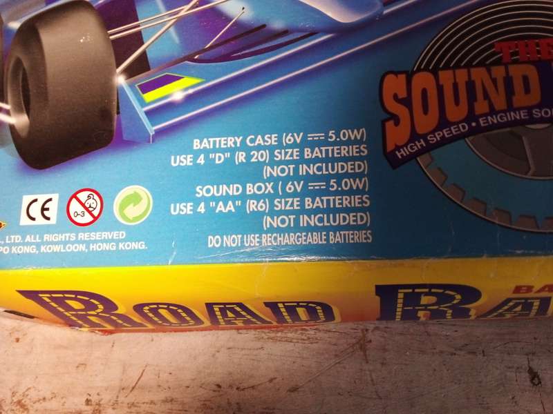 The Sound Race Battery Operated Scalectric