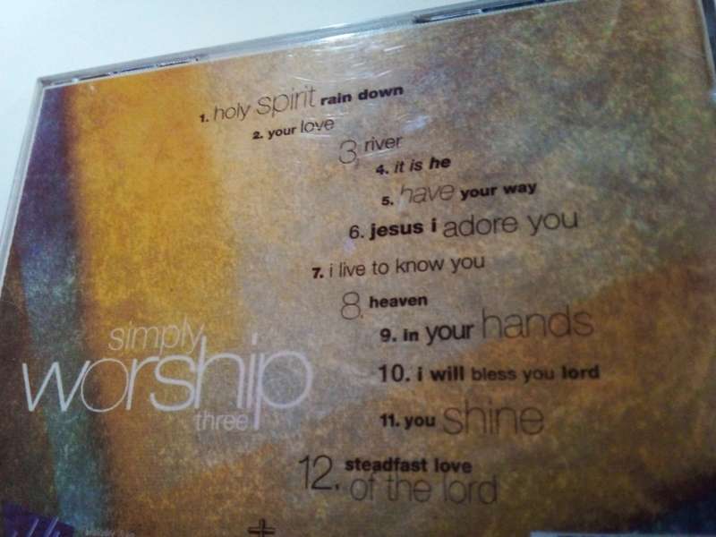 Simply Worship III Music CD (D60)