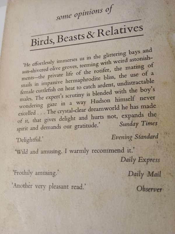 1969 Gerald Durell - Birds, Beasts and Relatives