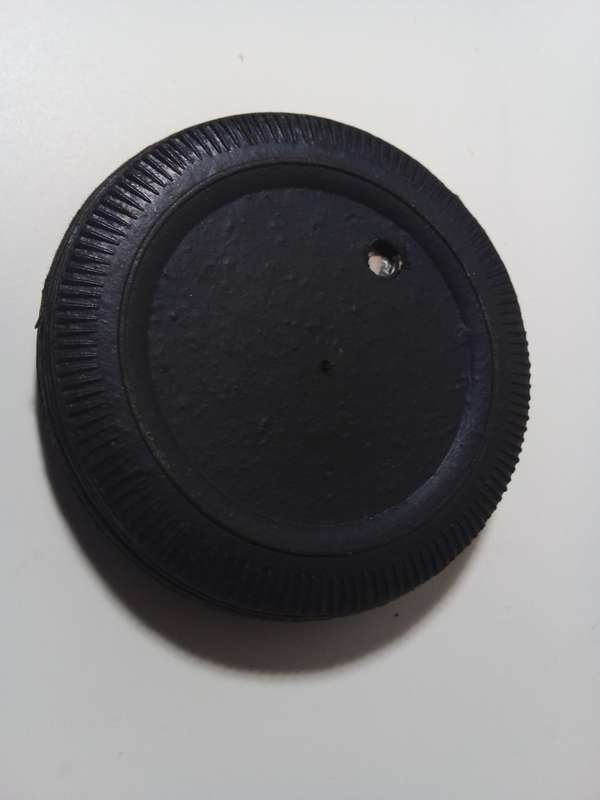 Vintage Working Compass in Rubber and Glass Casing