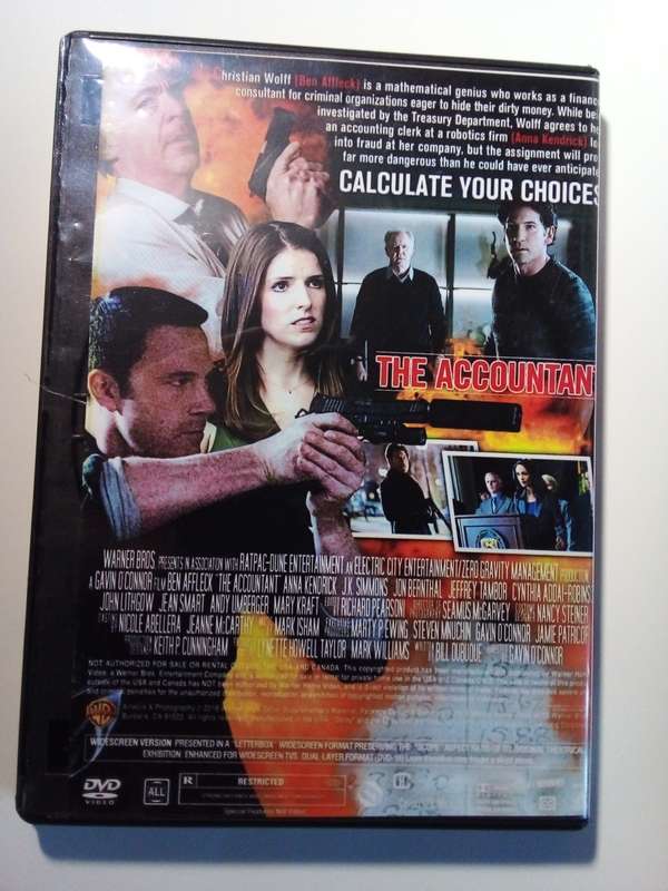 The Accountant DVD Movie