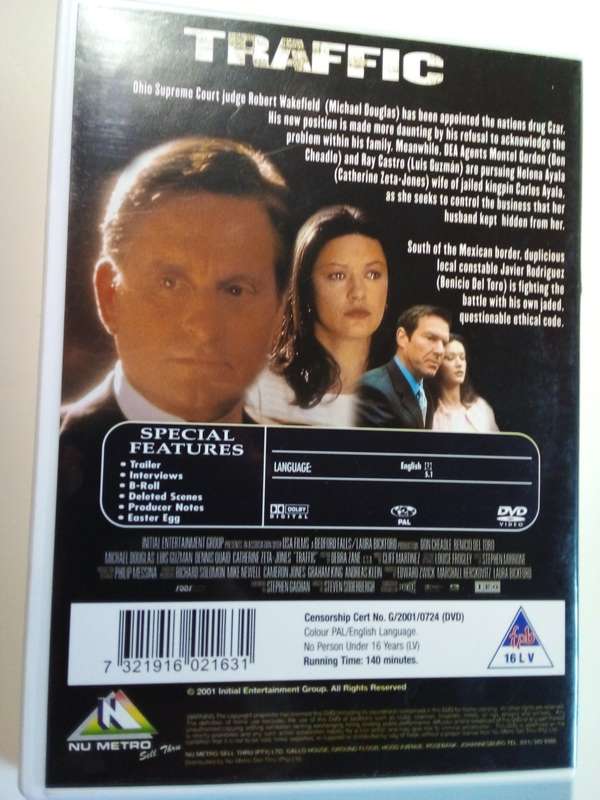 Traffic DVD Movie