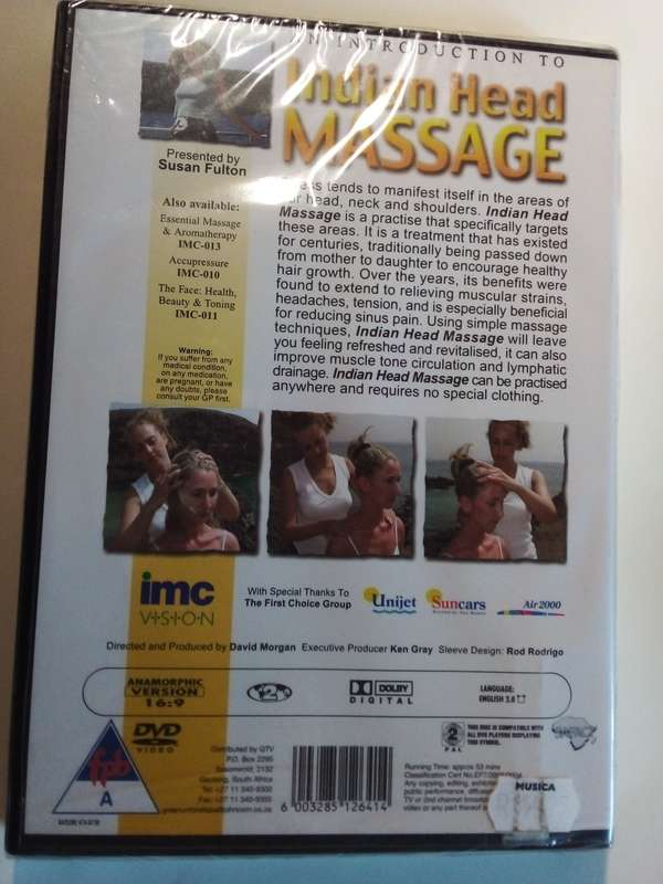 Indian Head Massage Sealed DVD