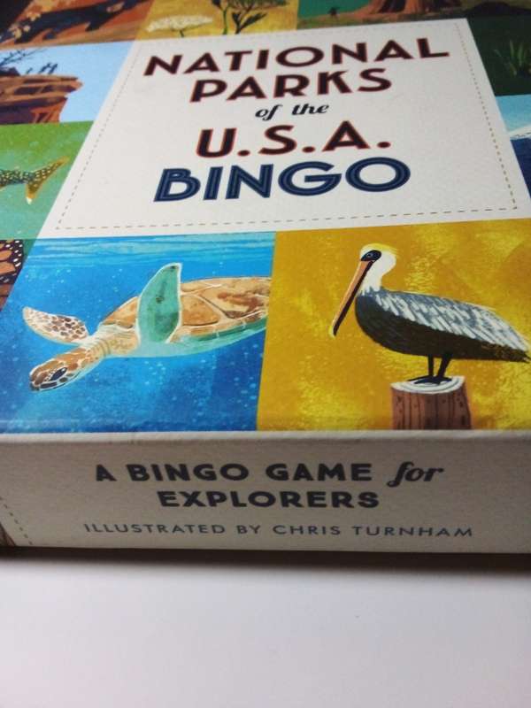 National Parks of the USA Bingo Game