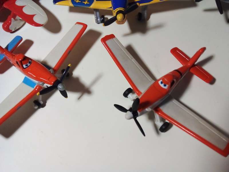 Five Disney Metal & Plastic Planes