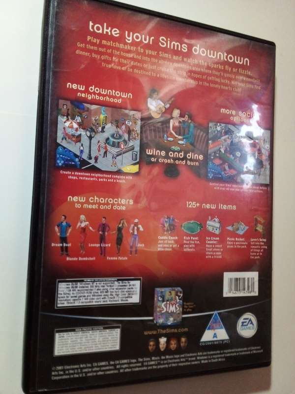 The Sims Hot Date PC CD-ROM