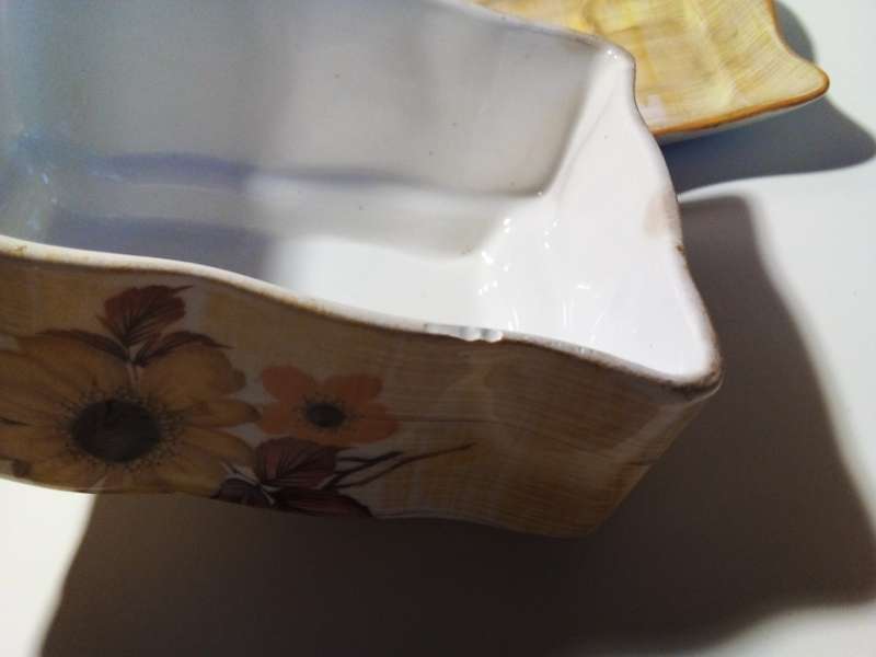Old Foley Daisy Inspired Butter Dish