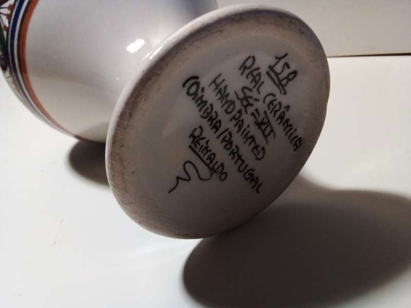 Handpainted Decorative Jug From Portugal
