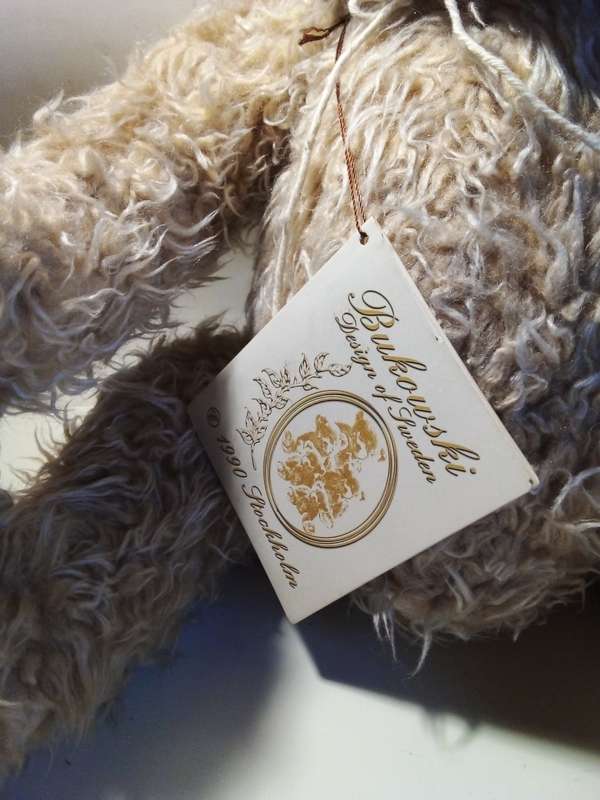 1990 Stockholm Bukowski Teddy Bear